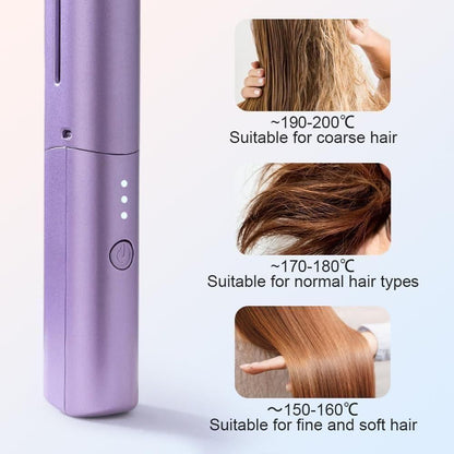 ✨ Portable Hair Straightener Comb – Instant Smooth Hair Anywhere