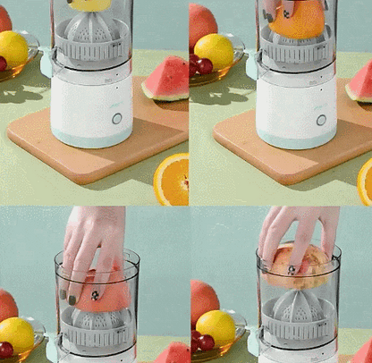 🍊Electric Citrus Juicer | Easy One-Button Operation | Rechargeable Portable  | Fresh Juice in Seconds | Travel & Home Use 🍹