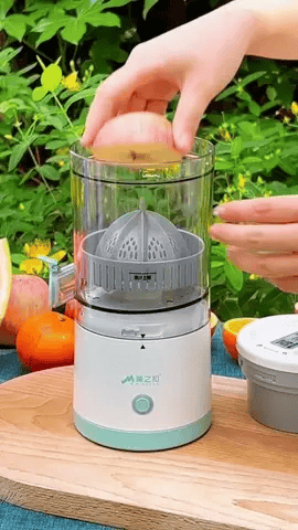 🍊Electric Citrus Juicer | Easy One-Button Operation | Rechargeable Portable  | Fresh Juice in Seconds | Travel & Home Use 🍹