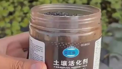 Soil Activated Treasure Plant Growth Booster | Improves Soil Quality & Root Support | Suitable for Indoor & Outdoor Plants | for Pots, Gardens & Home Plants | Easy to Use 200g (pack of 2)